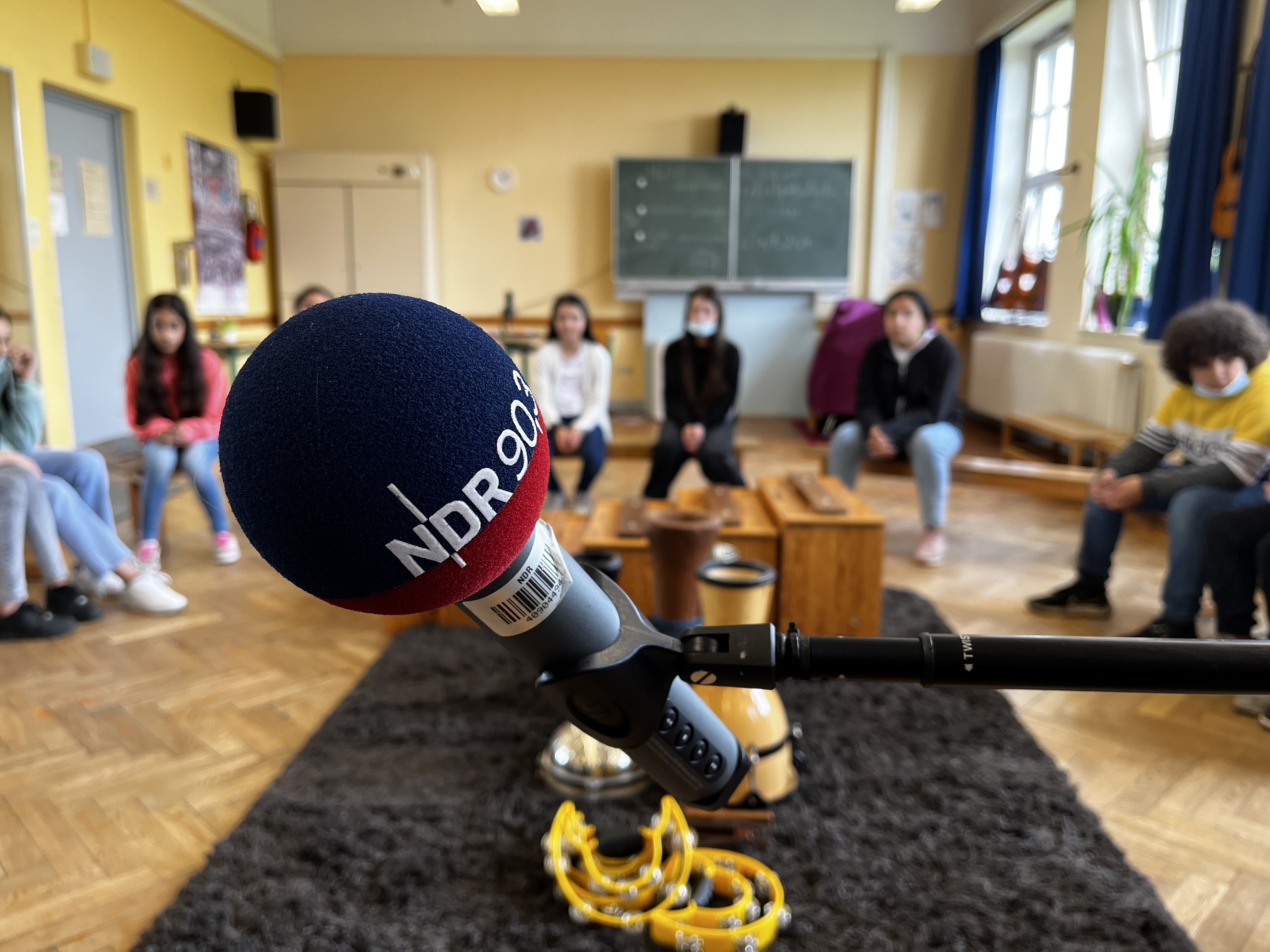 Kinder der Schule auf der Veddel